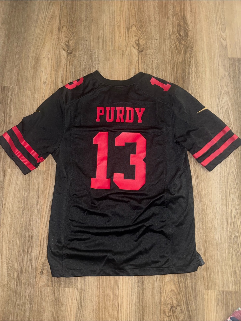 Black & Red 'Purdy' Football Jersey Shirt - Men's 49ers
